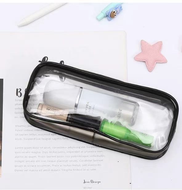 (50 units)Clear PVC Dental Bag – Free Custom Logo Printing