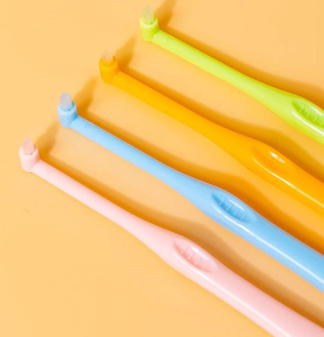 (50 units) 2-Pack Soft Bristle Tuft Toothbrushes Wan's Custom