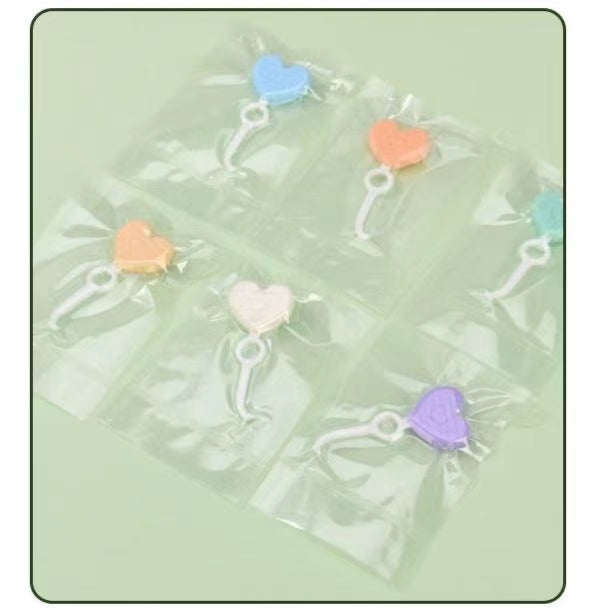 (50 units) 2-Pack 2-in-1 Aligner Chewie with Hook- Heart Shape