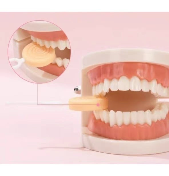 (50 units) 2-Pack 2-in-1 Aligner Chewie with Hook- Lollipop Shape