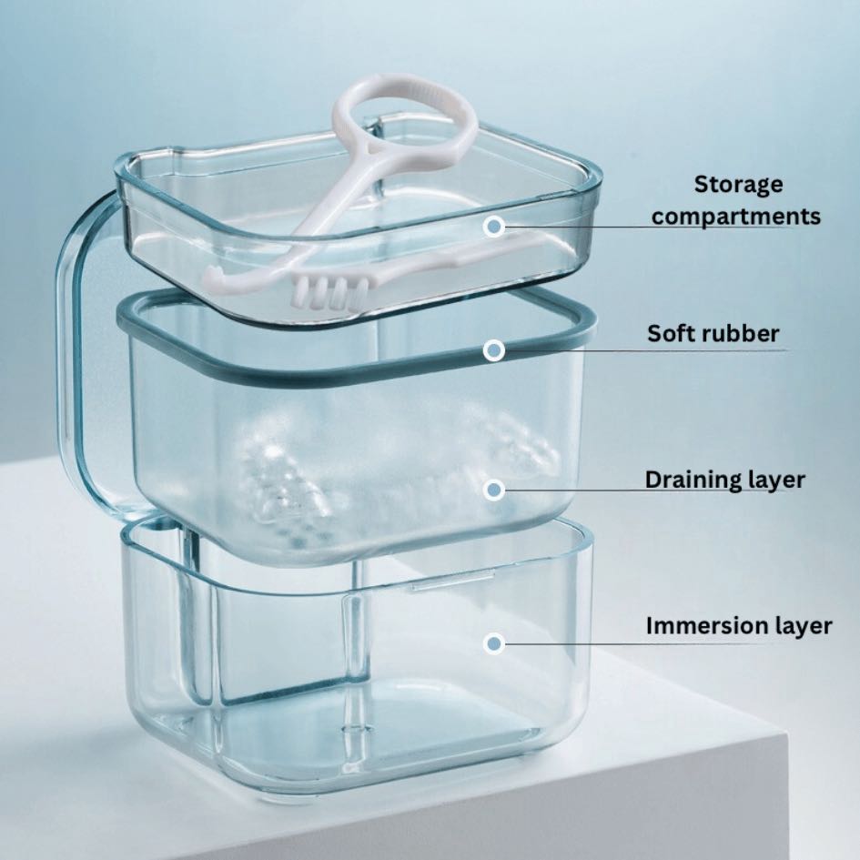Custom 3-Layer Dental Case with Storage, Filter, and Soaping Layers in NZ