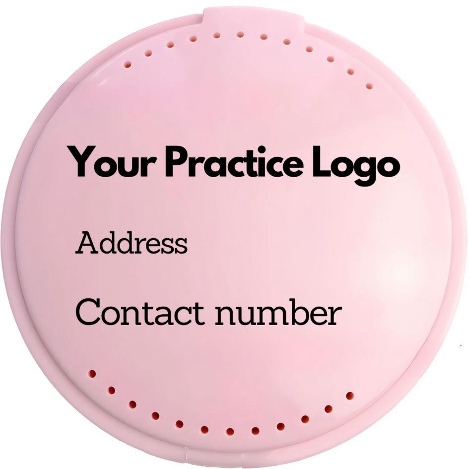Personalised Dental Case with Logo for Orthodontic Appliances for kiwis