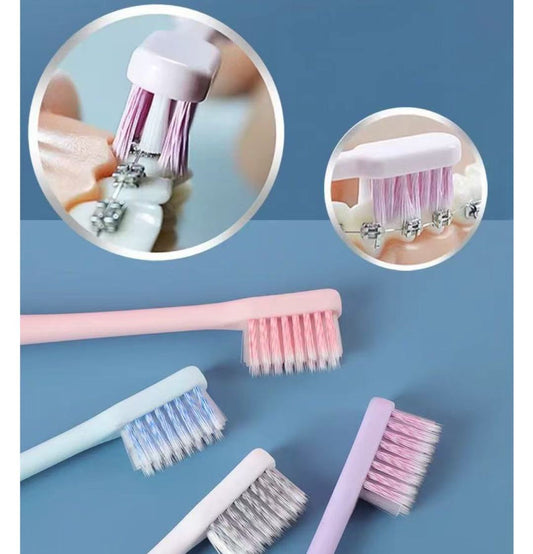 (50 units) Orthodontic Braces Toothbrushes with Smaller Head