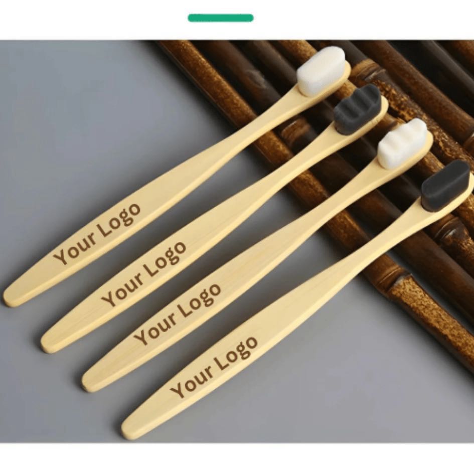 Custom Bamboo Toothbrush with Personalisation Options in NZ