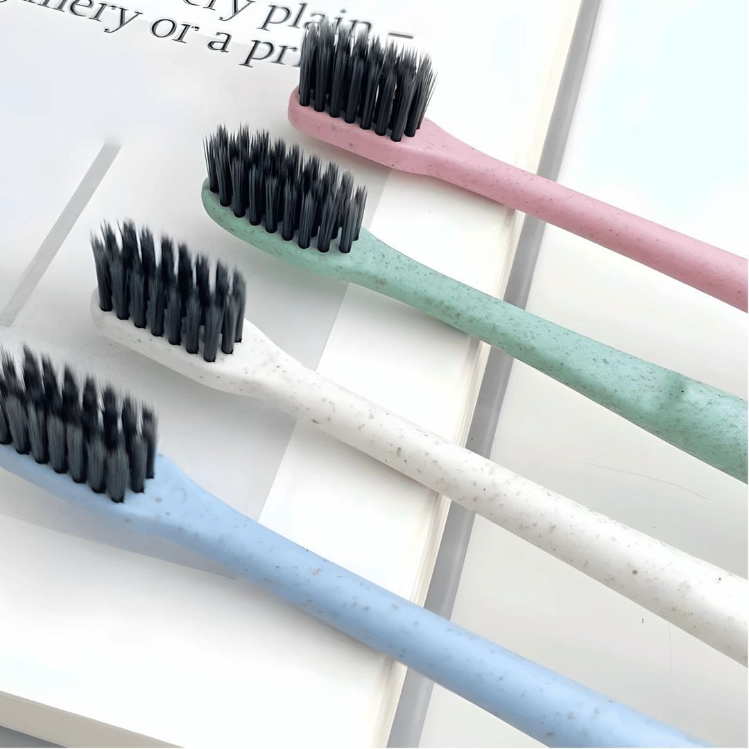 Eco-Friendly Biodegradable Toothbrush with Personalization Options